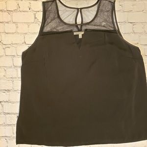 41 Hawthorn Sz XL Black Mesh Tank